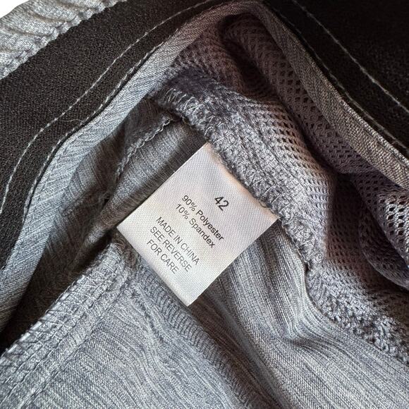 Loco Skailz Hybrid Shorts 42 Gray Stretch Boardwalk Surf Zip Pocket Mens - Picture 4 of 12